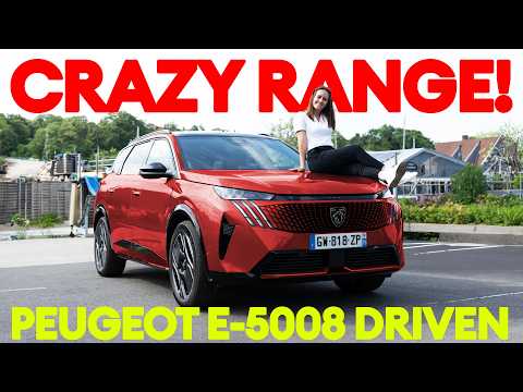 FIRST DRIVE: Peugeot E-5008 - is THIS the perfect family EV??? | Electrifying