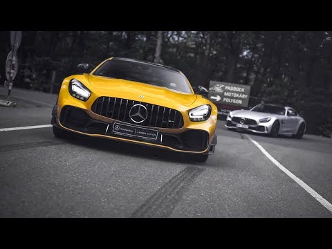 MERCEDES-AMG GTR PRO IN RARE SOLAR BEAM | SHORT MOVIE