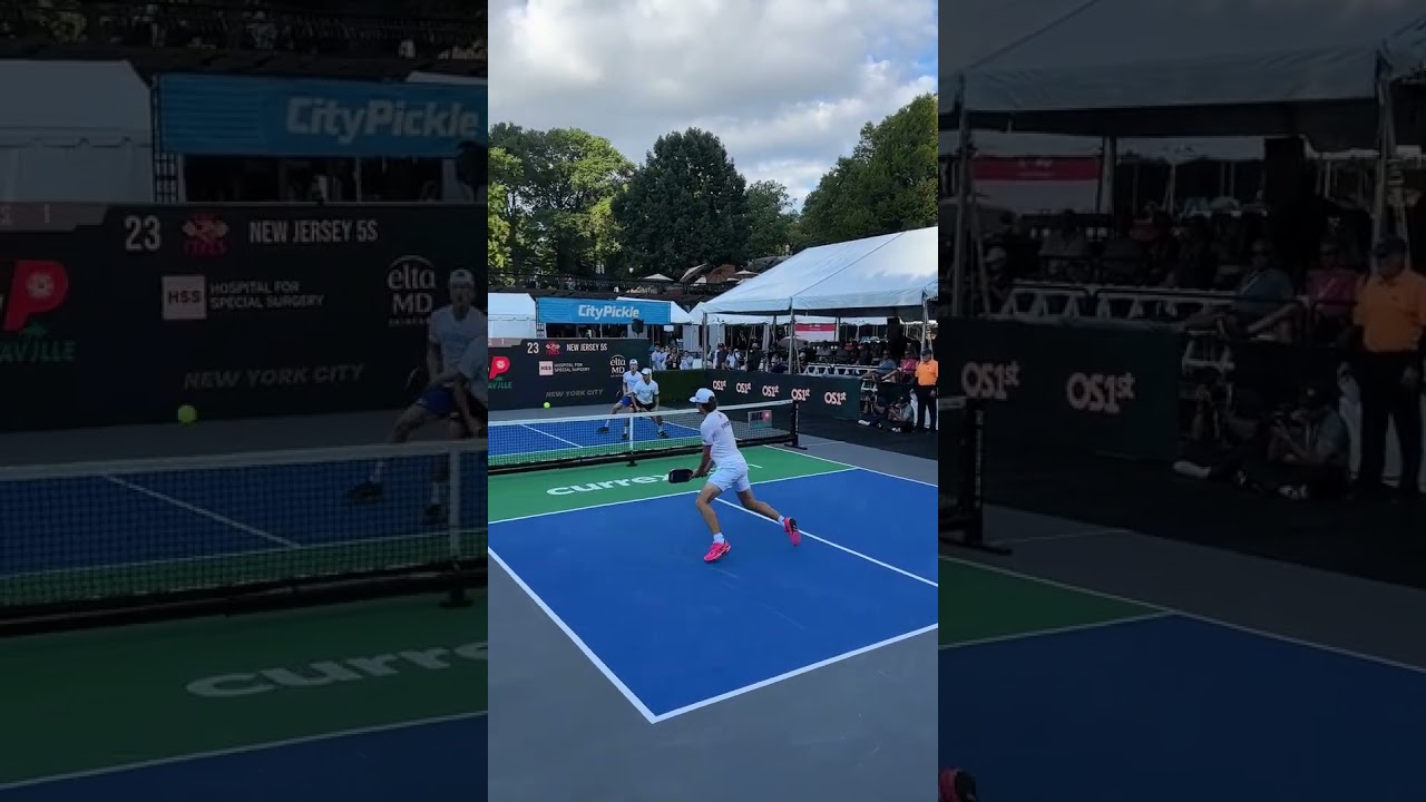 Rallies like this keep it exciting 🔄⁠ #shorts #pickleball #pickleballtips #propickleball