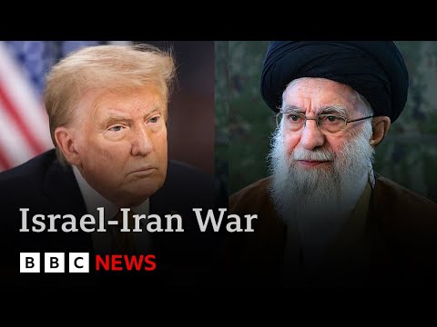 Trump threatens to kill Iran's leader Ali Khamenei and demands "unconditional surrender” | BBC News