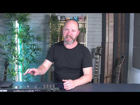 How to build presets using the Boss GX-100 touchscreen interface