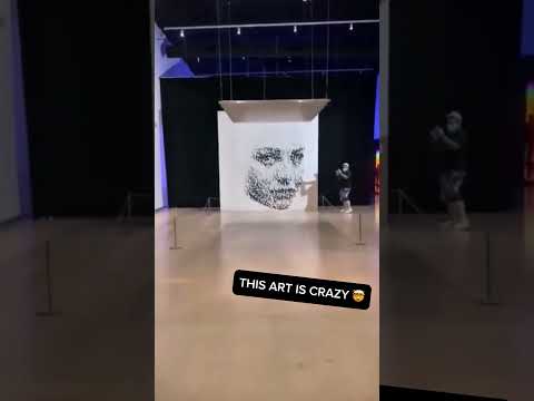 This Art Illusion is Crazy! 🤪 #shorts #viral #shortsviral #art #opticalillusion