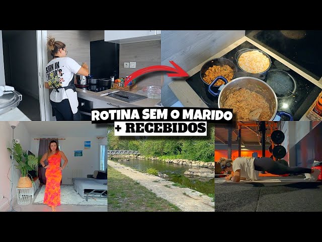 ROTINA SEM O MARIDO, RECEBIDOS, COMIDA PRA SEMANA e muito mais ❤️- Bruna Paula