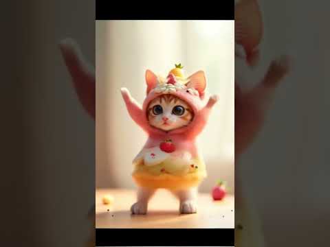 猫の動画サムネイル - AIcatdance#shorts #funny #catdance#kitten#cat#dance#猫#ダンス#猫ダンス