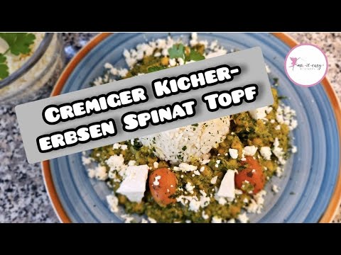 Cremiger Kichererbsen Spinat Topf / Thermomix/mix it easy by Steffi