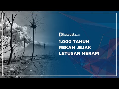 1.000 Tahun Sejarah Letusan Gunung Merapi | Katadata Indonesia