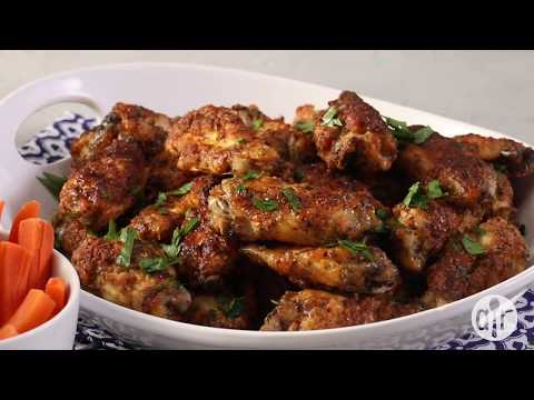 How to Make Awesome Crispy Baked Chicken Wings | Dinner Recipes | Allrecipes.com