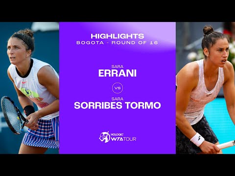 Sara Errani vs. Sara Sorribes Tormo | 2024 Bogota Round of 16 | WTA Match Highlights