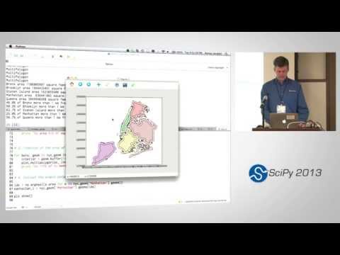 Image from Using Geospatial Data with Python, SciPy2013 Tutorial, Part 6 of 6