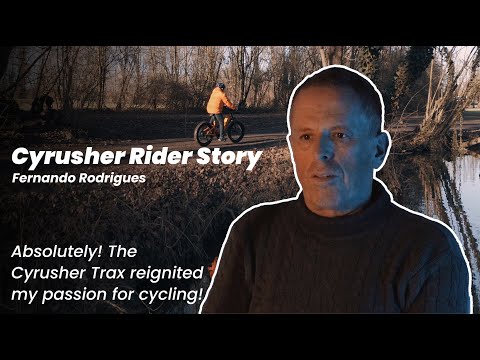 Cyrusher Rider Story: The ticket to reigniting your love for cycling! 🧡 #cyrusher #ebikes #rider