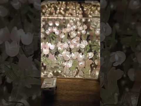 Infinity Tulip 🌷 lamp #asmr #fun #shortvideo #tuliplamp #lamp#diy
