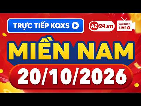 🔴 Trực tiếp xổ số miền <strong>Nam</strong> hôm nay thứ 3 - XSMN 20/10/2026 - SXMN ngày 20 tháng 10 - KQ <strong>XS</strong> Miền <strong>Nam</strong>