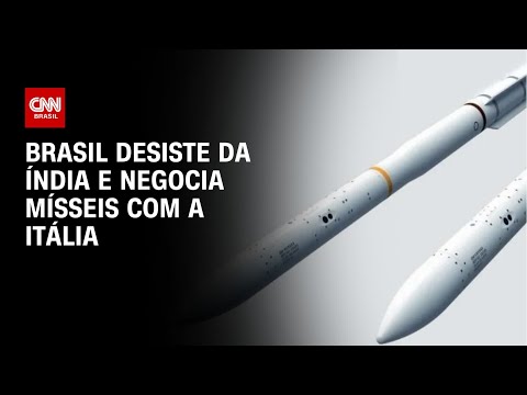 ​Brasil desiste da Índia e negocia compra bilionária de mísseis com a Itália | LIVE CNN