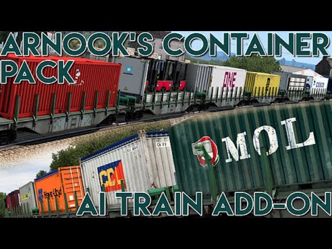 CONTAINER PACK TRAIN ADDON BY ARNOOK v16.0