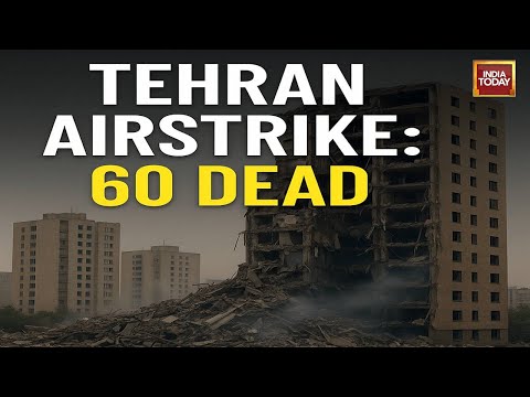 Israeli Airstrike On Tehran Kills 60, Including 29 Children | Escalation In Middle East Conflict