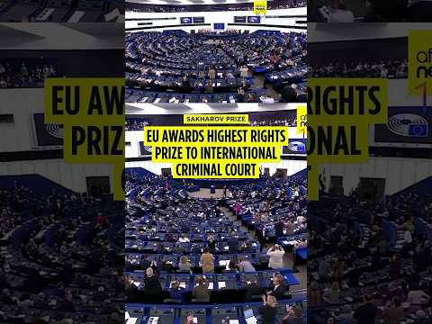 EU awards top rights prize to International Criminal Court