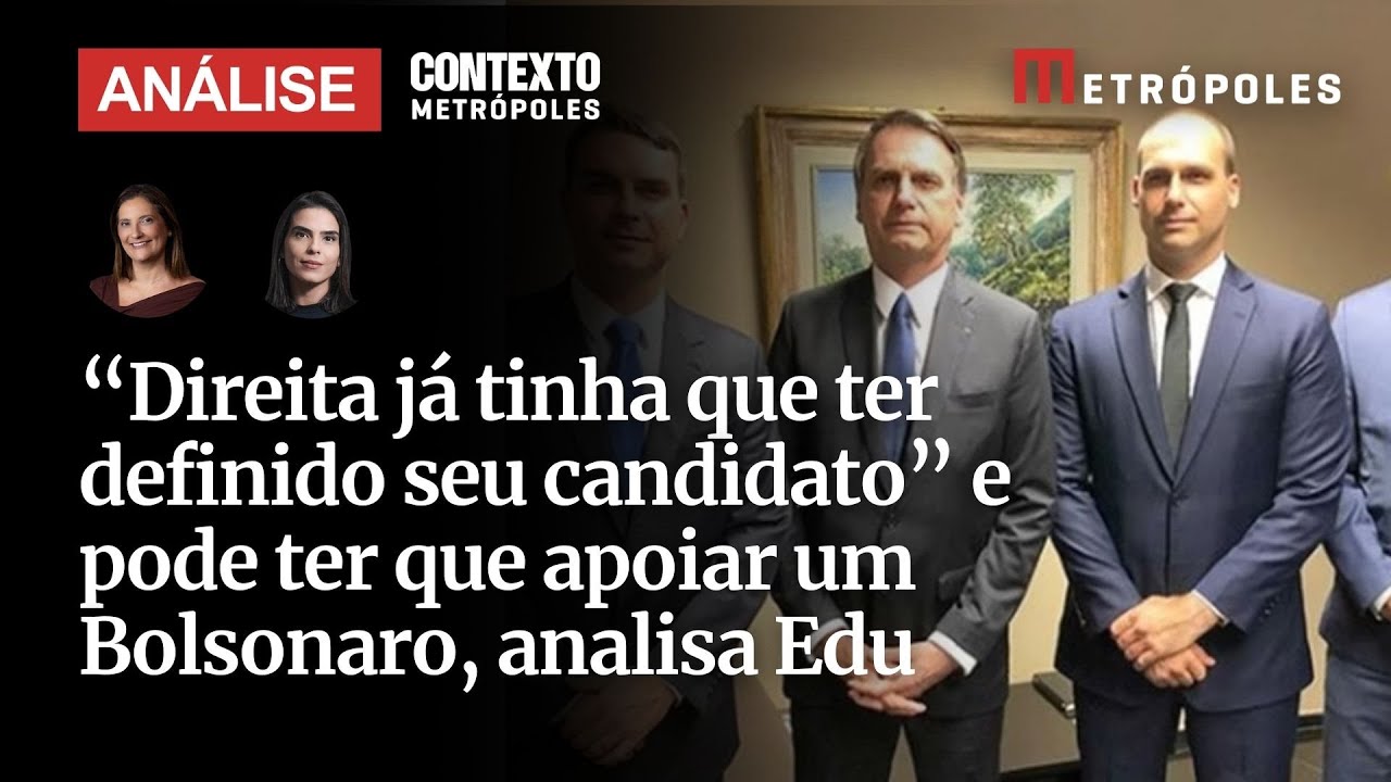 Direita já tinha que ter definido seu candidato e pode ter que apoiar um Bolsonaro analisa Edu
