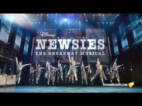 Newsies the Broadway Musical'