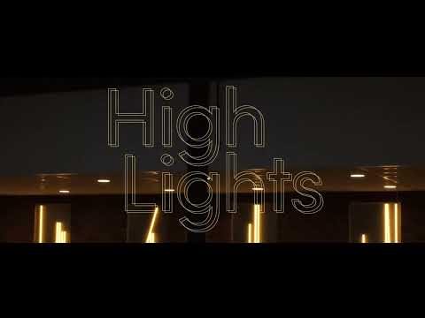 High Lights - lysinstallasjon på campus Grimstad