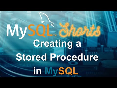 Episode-026 - Creating a Stored Procedure in MySQL