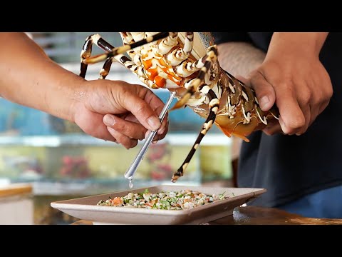 GIANT RAINBOW LOBSTER JELLY Vietnamese Street Food
