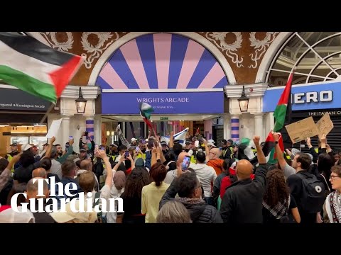 Thousands gather in London for protests and vigils as the Israel-Hamas war enters third day