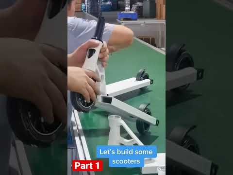 Factory scooter builds, #GritScooters #scooters #scooter