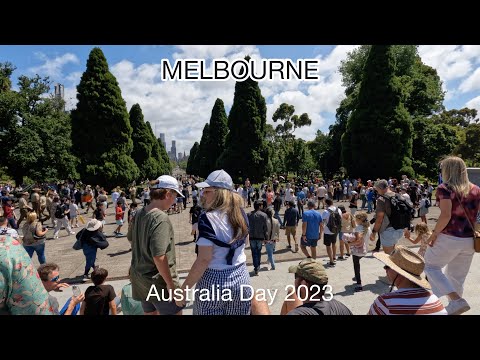 Australia Day 2023 Melbourne