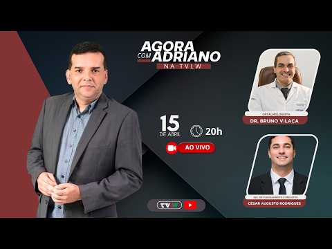 #AGORACOMADRIANO EP 16 I Planejamento e Saúde em pauta | César Augusto e Dr. Bruno Vilaça