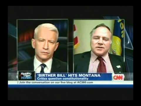 Anderson Cooper OWNS Montana 'Birther' Bob Wagner - February 16, 2011