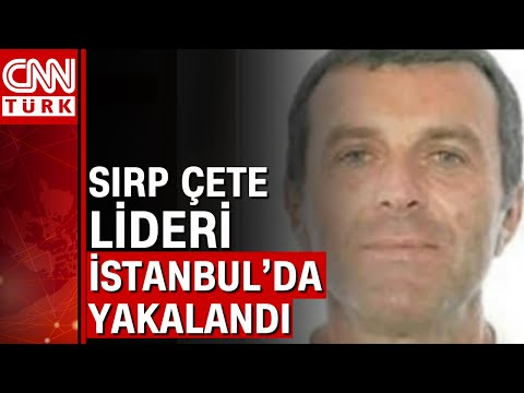 Interpol tarafından kırmızı bültenle aranan Sırp çete lideri Zeljko Bojanic İstanbul'da yakalandı