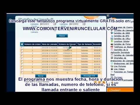 ESCUCHAR LLAMADAS CELULAR escuchar llamadas celular: