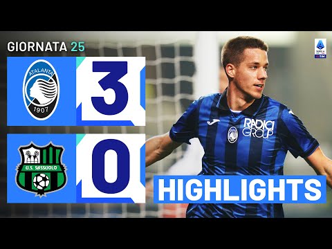 ATALANTA-SASSUOLO 3-0 | HIGHLIGHTS | 25ª GIORNATA | SERIE A TIM 2023/24