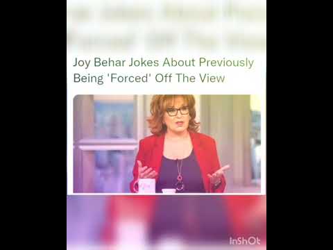 Joy Behar Jokes About Previously Being 'Forced' Off The View