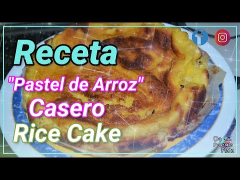 Como hacer un "Pastel de Arroz", Receta de Navidad