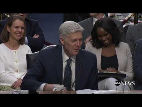 Neil Gorsuch uses 'bigly' at confirmation hearing | ABC News