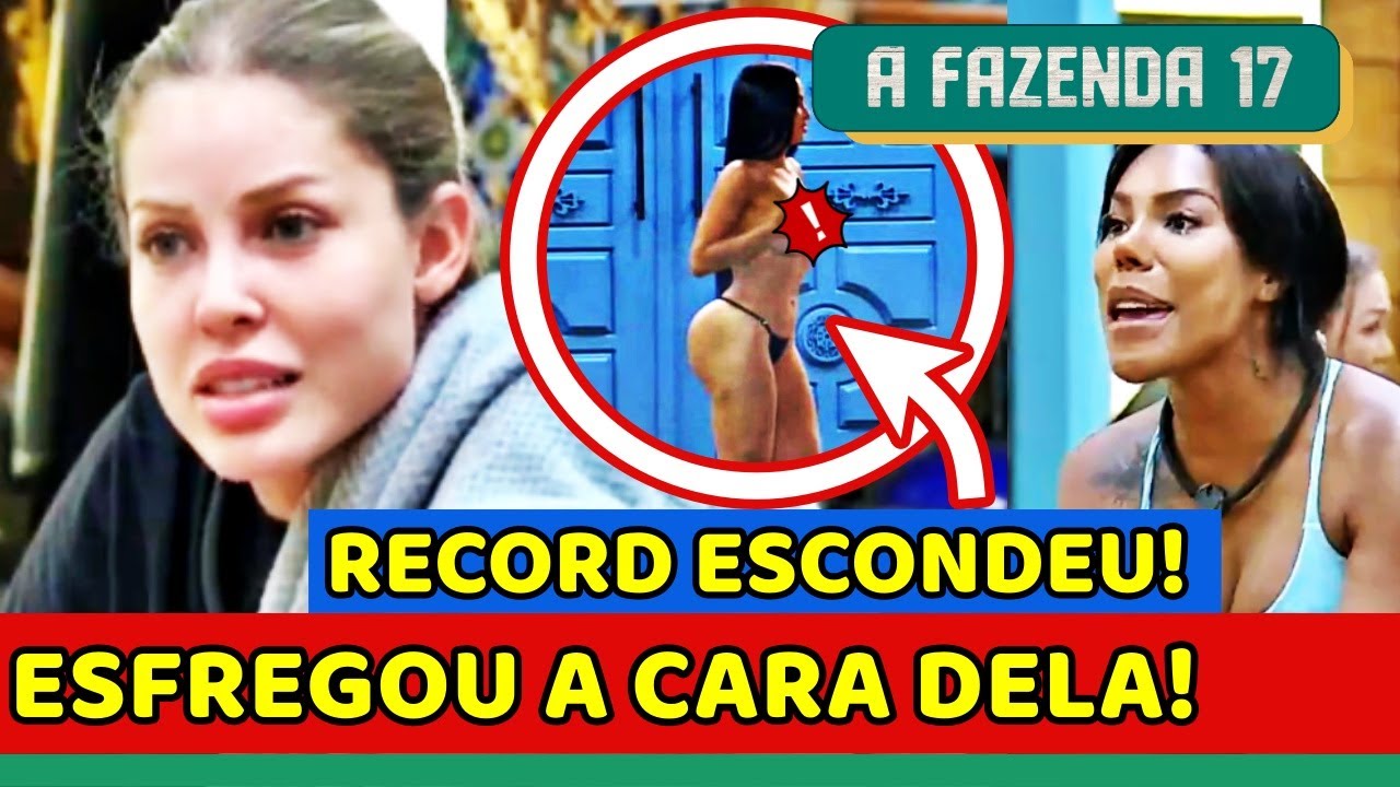 🚨A Fazenda 17: MADRUGADA DA TRETA! Carol SURTA, VAI PRA CIMA de Saory E LEVA A PIOR; Record ESCONDE
