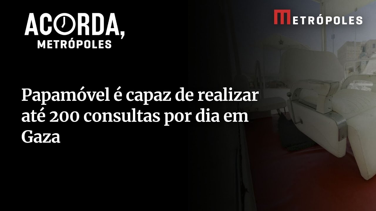 Papamóvel de Francisco é transformado em clínica móvel para Gaza