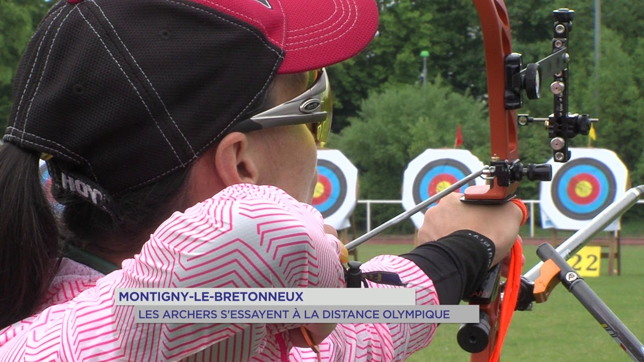 Montigny-le-Bretonneux : les archers s’essayent à la distance olympique