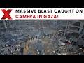 Moment Israeli Airstrike Hits Zawayda, Caught On Camera, Causing Massive Destruction