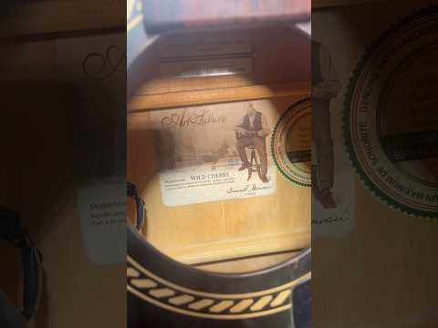 Canadian Handmade Acoustic Guitar Needs Fret Attention! #acoustic  #guitar #repair