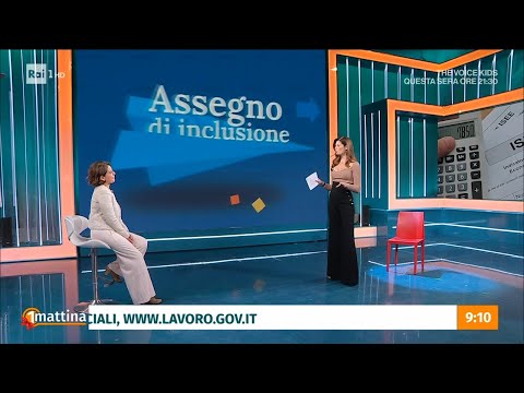 Convenzione ministero lavoro: Assegno di inclusione - Unomattina - 15/12/2023