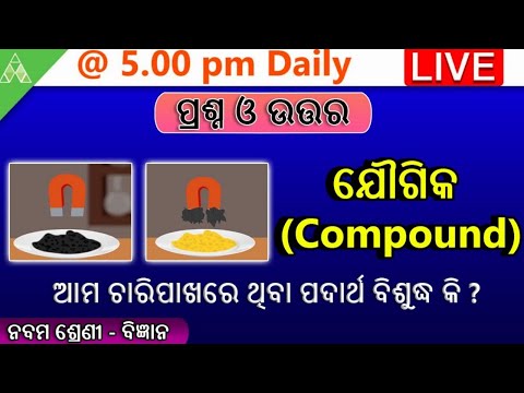 ଯୌଗିକ(Compound) |SCP-2-Science-class-9|Aveti Learning
