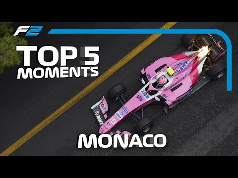 Top 5 Formula 2 Moments | 2019 Monaco Grand Prix