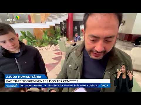 FAB traz para o Brasil sobreviventes de terremoto na Turquia e Síria