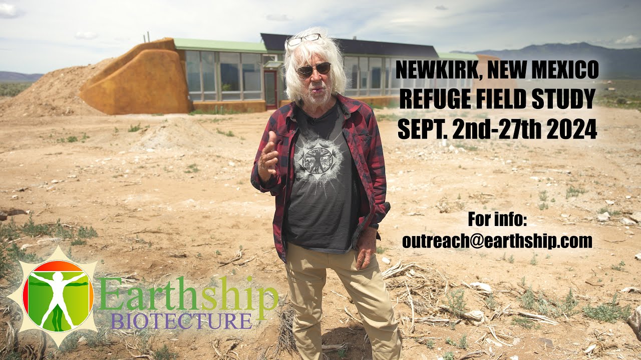 Newkirk, New Mexico Refuge #Earthship Field Study Announcment