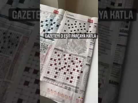 Kağıttan kese kağıdı yapımı