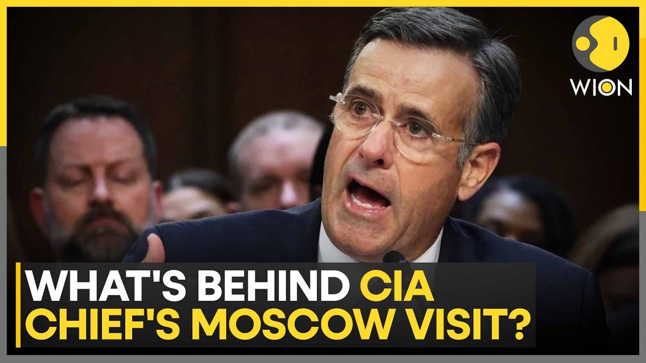 What Prompted CIA Chief John Ratcliffe's Visit To Russia? | WION News