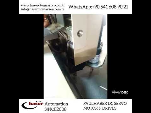 Faulhaber dc servo motor ve sürücüleri arıza tespit bakım onarım enkoder yenileme işlemleri