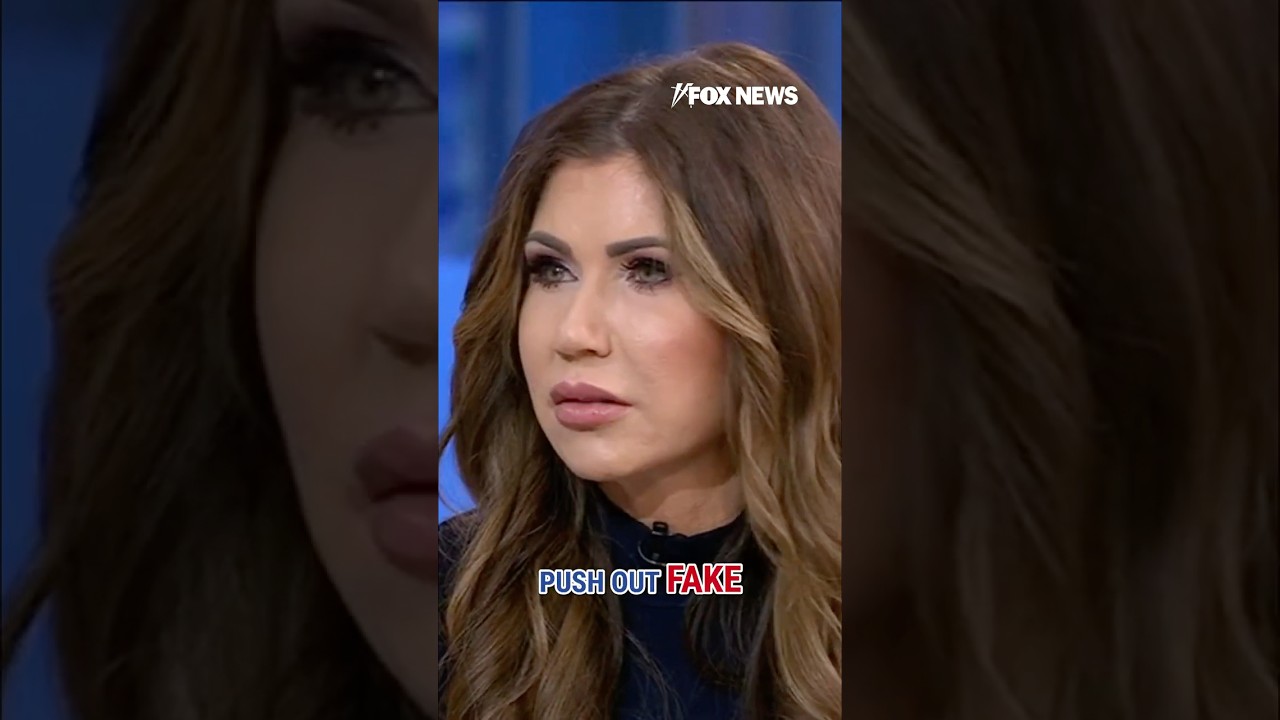 'ABSOLUTELY TRASH': Noem blasts 'fake news' report from CNN #shorts #foxnews #news #us #fox #noem